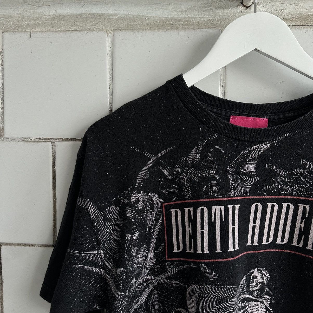 Japanese Brand × Mishka VTG Japanese Style Mishka T-shirts Affliction Death Adders Size US M / EU 48-50 / 2 - 7 Thumbnail