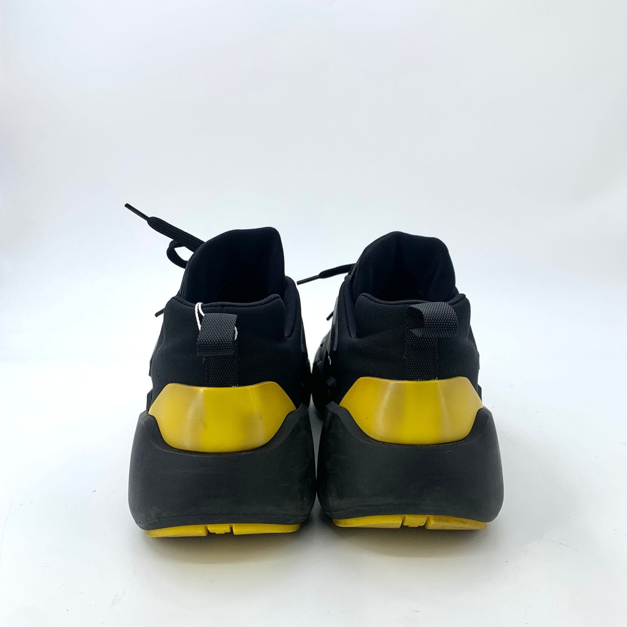 Prada Prada Black Triangle Logo Lace-Up Platform Sneakers (Size 40 Size US 7.5 / EU 40-41 - 7 Thumbnail