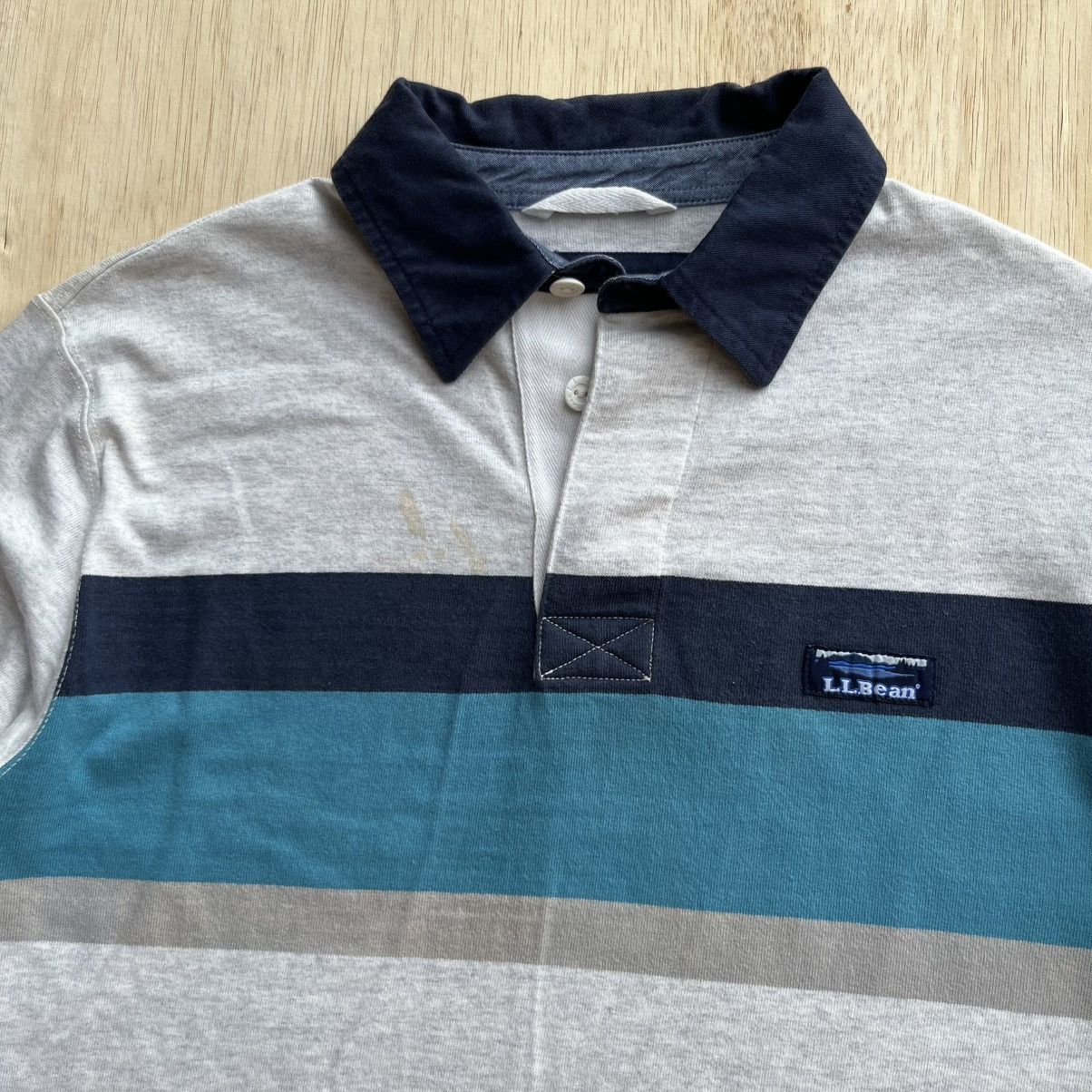 L.L. Bean LL BEAN VINTAGE RUGBY LONG SLEEVE 90s 00s Size US S / EU 44-46 / 1 - 2 Thumbnail