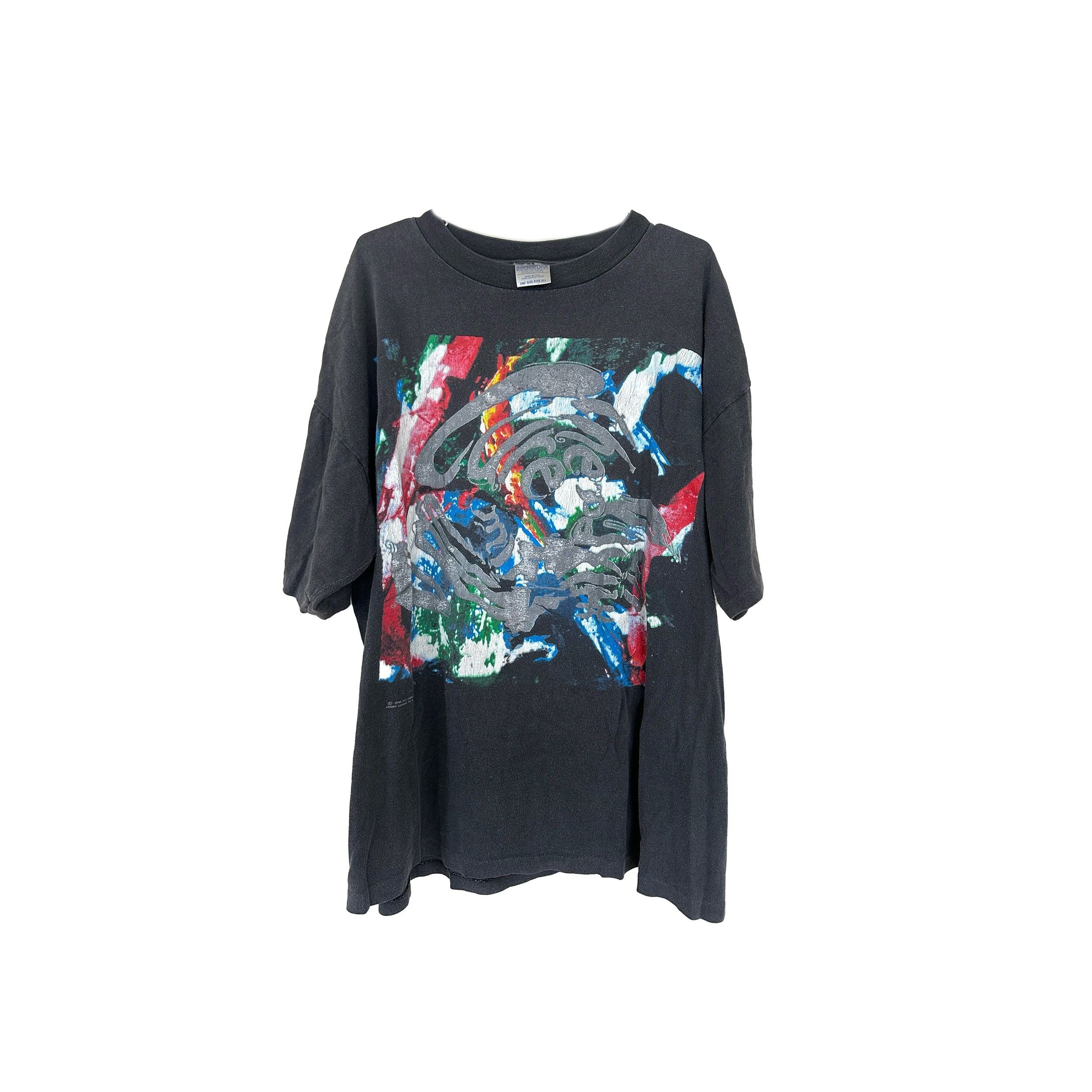 THE CURE MIXED UP 1990 VINTAGE BROCKUM TEE