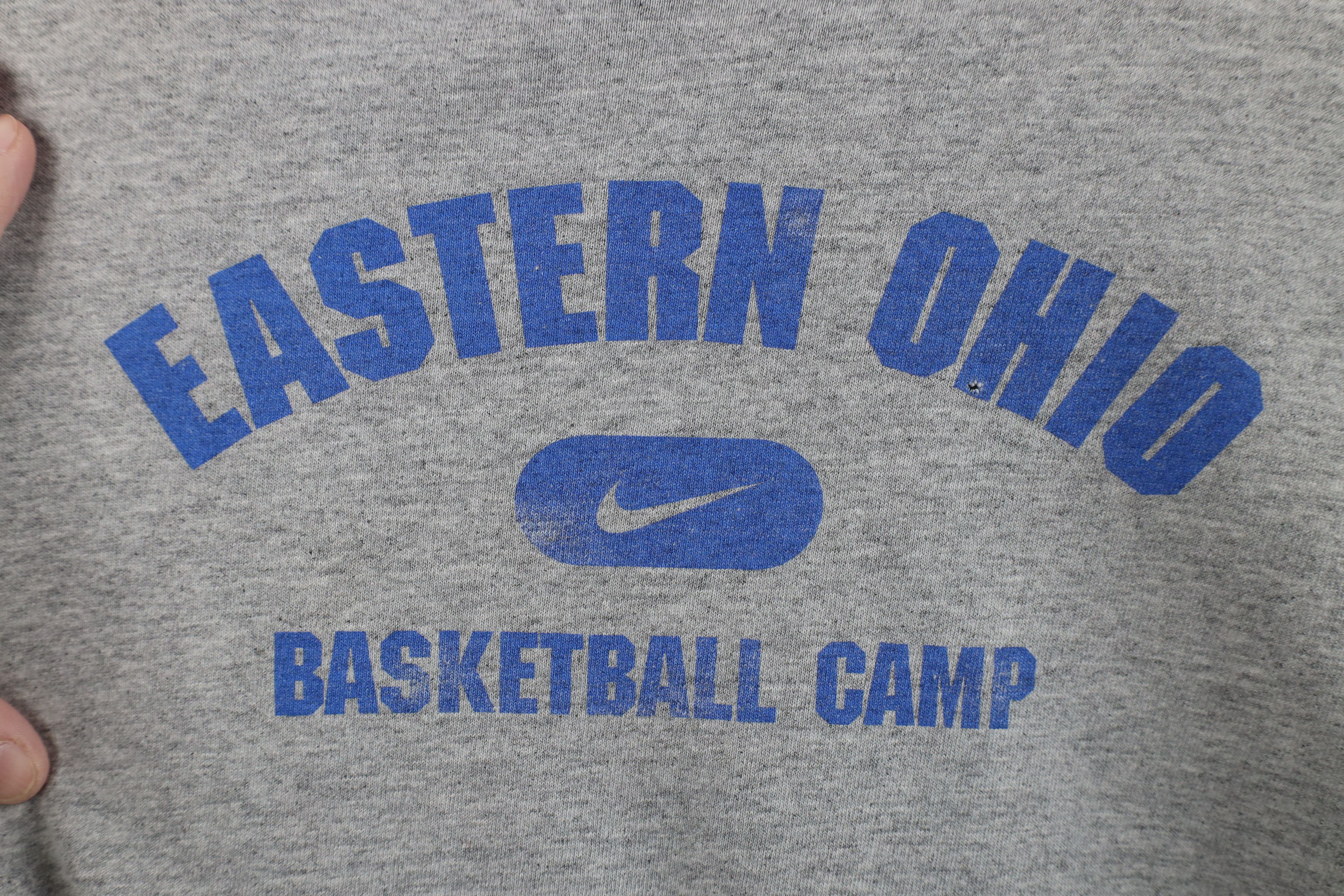 Nike Vintage Nike Swoosh Eastern Ohio Basketball Camp T-Shirt Size US M / EU 48-50 / 2 - 5 Thumbnail
