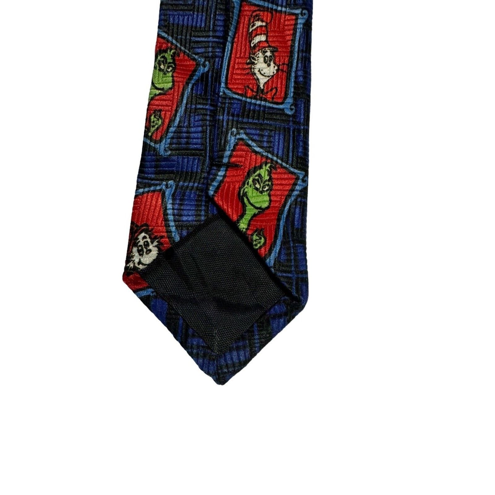 Other Dr Seuss Sam I Am The Grinch Cat In The Hat Cartoon Necktie Size ONE SIZE - 8 Thumbnail