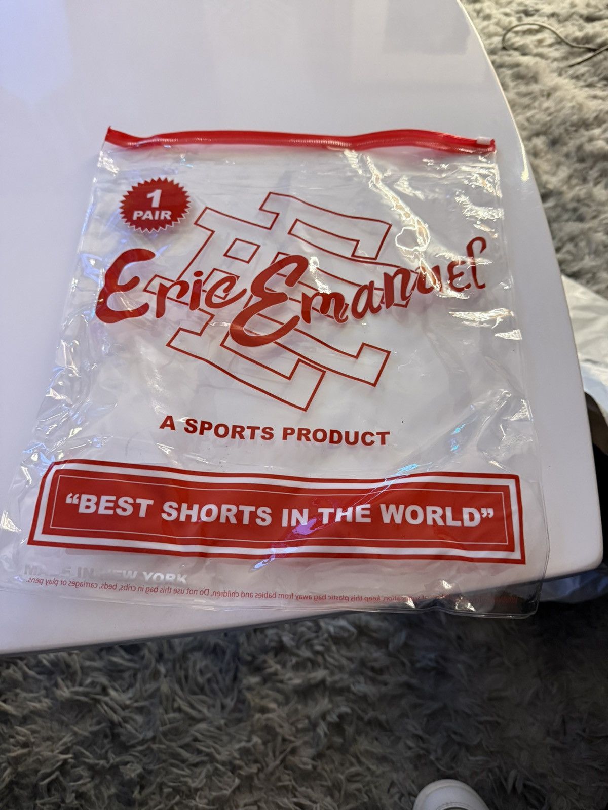 Eric Emanuel x Matty Boy EE Stay Fast Flame Shorts Blue Red Size US 40 / EU 56 - 5 Thumbnail