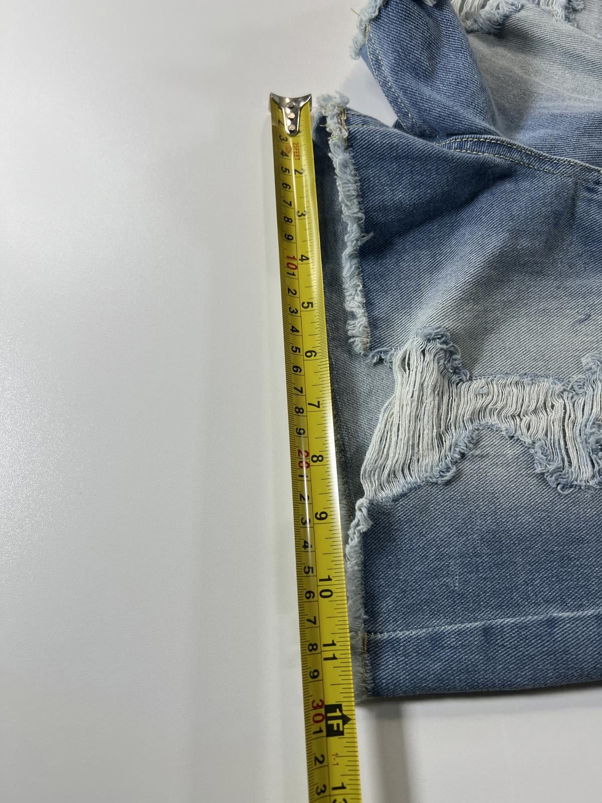 Cherokee Cherokee Distressed Denim Shorts 7 Size 28" / US 6 / IT 42 - 8 Thumbnail