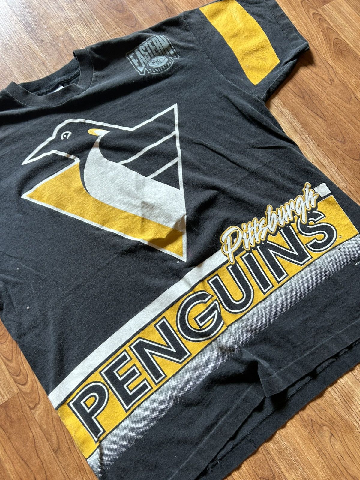 Salem Sportswear × Vintage Vintage Penguins NHL Tee Size US XL / EU 56 / 4 - 2 Thumbnail