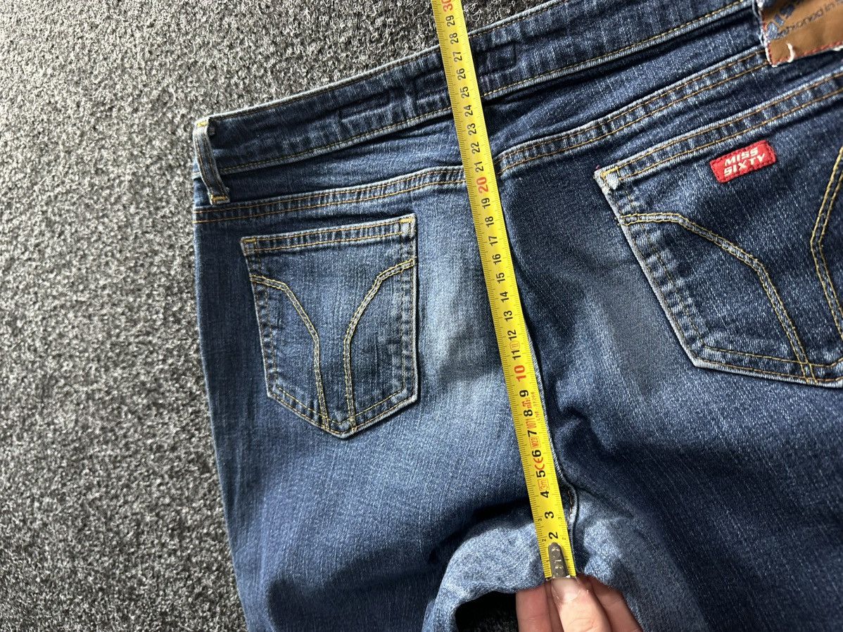 Japanese Brand × Miss Sixty × Vintage 🚨Vintage Y2K Miss Sixty Flared Pants Streetwear 90s Size 31" - 21 Thumbnail