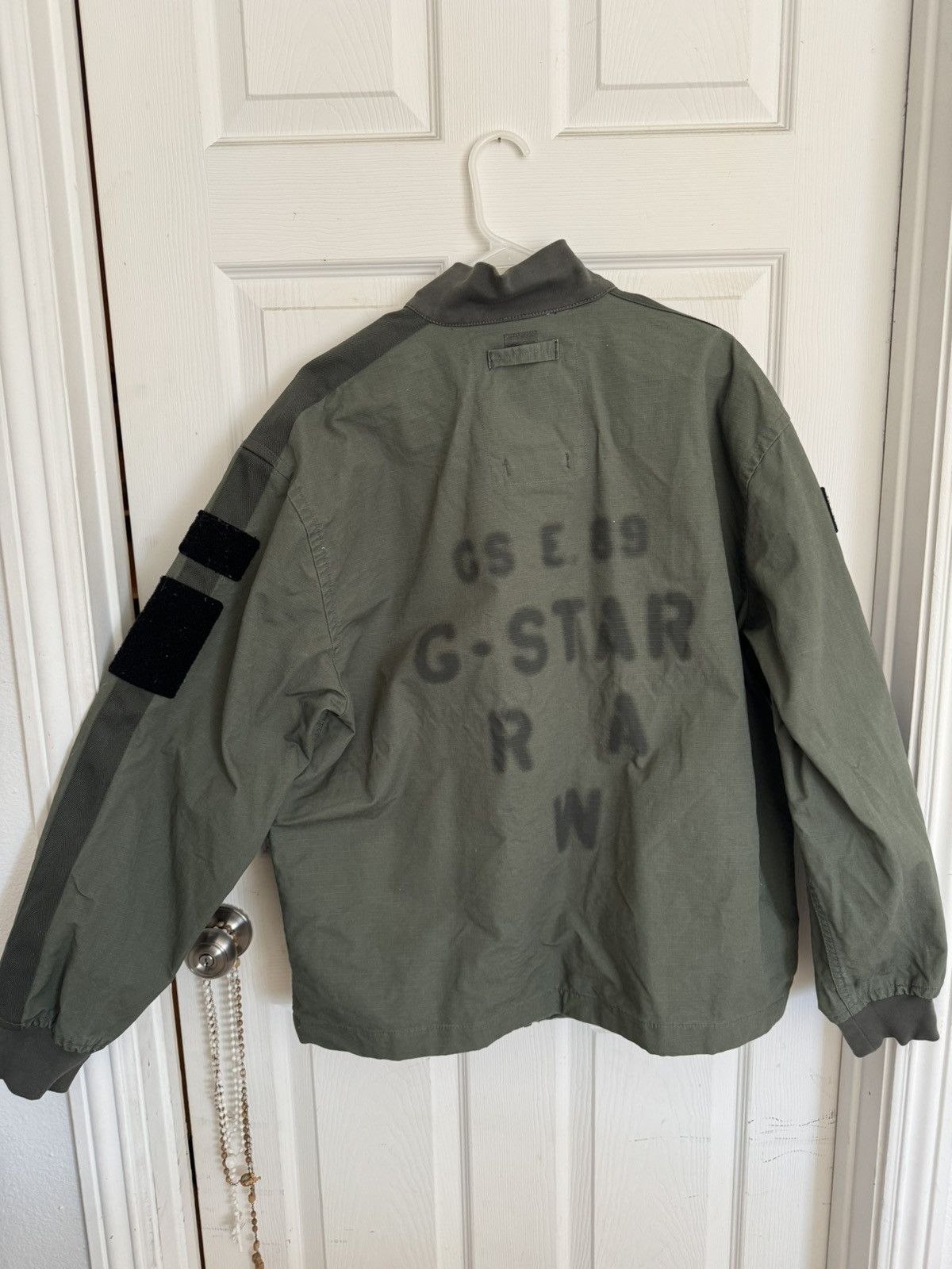 G-Star G star Raw jacket - Combat Tape Overshirt LARGE Size US L / EU 52-54 / 3 - 4 Thumbnail