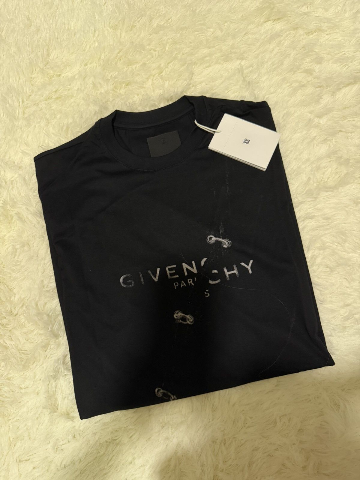 Givenchy Givenchy black t shirt Size US XXS / EU 40 - 1 Thumbnail