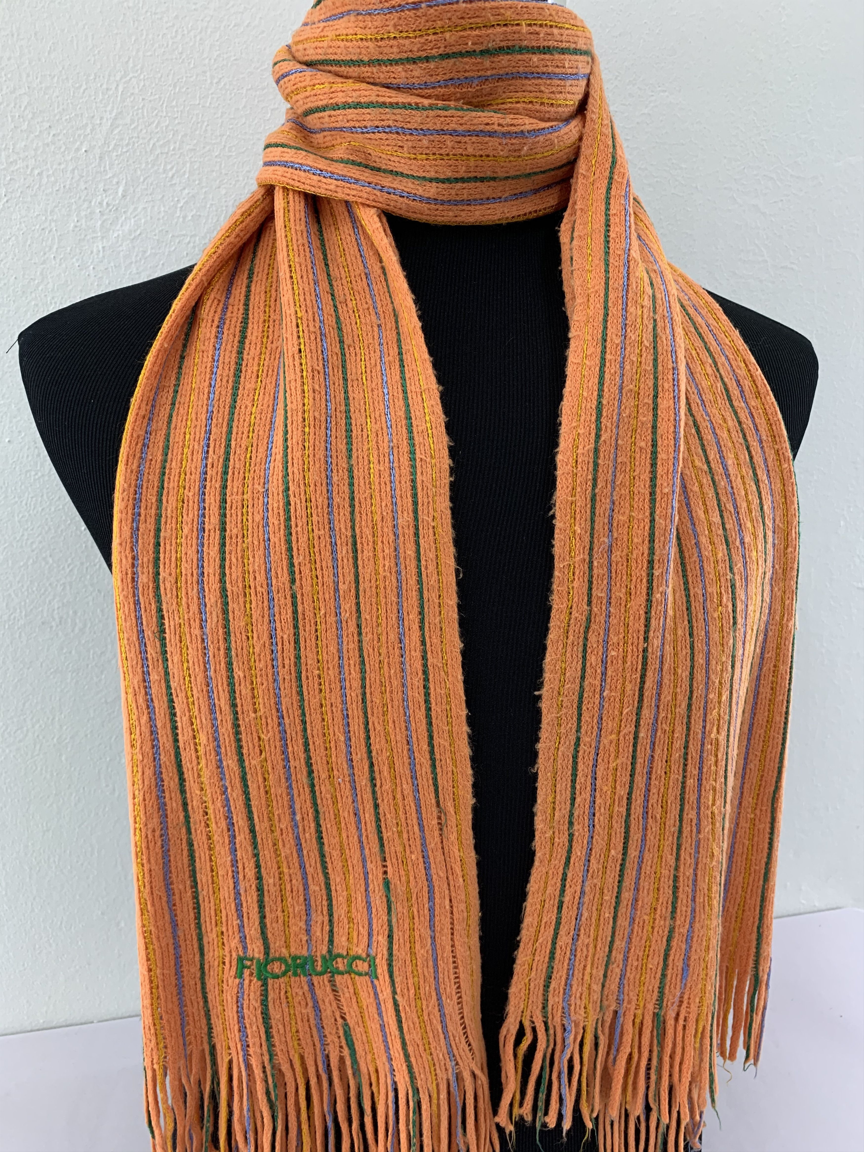 Fiorucci Fiorucci Scarf Wool Muffler Neck Wrap BL4002 Size ONE SIZE - 2 Thumbnail