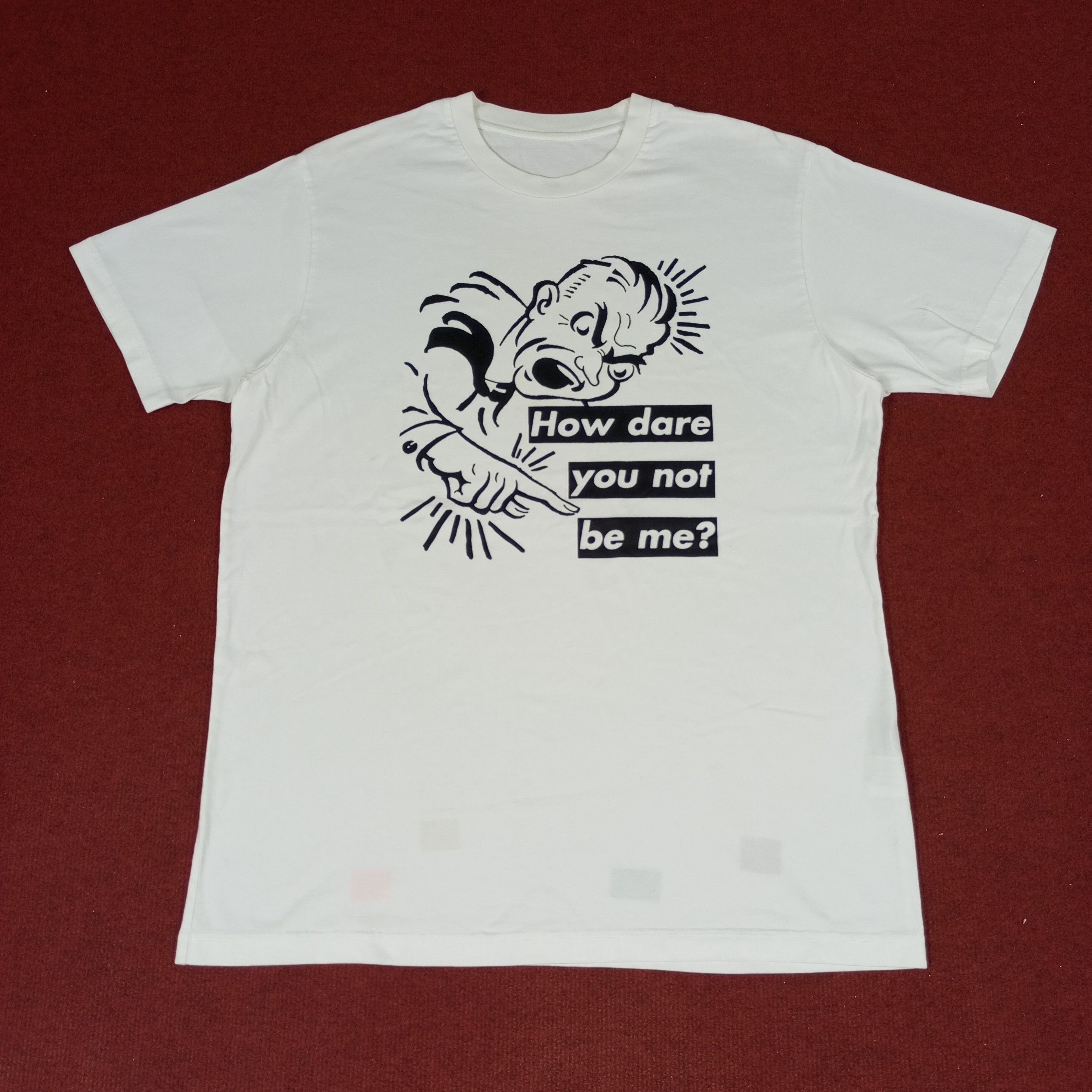Barbara Kruger × Japanese Brand × Vintage Barbara Kruger X Japanese Brand Cartoon Design Tshirt Size US L / EU 52-54 / 3 - 1 Thumbnail