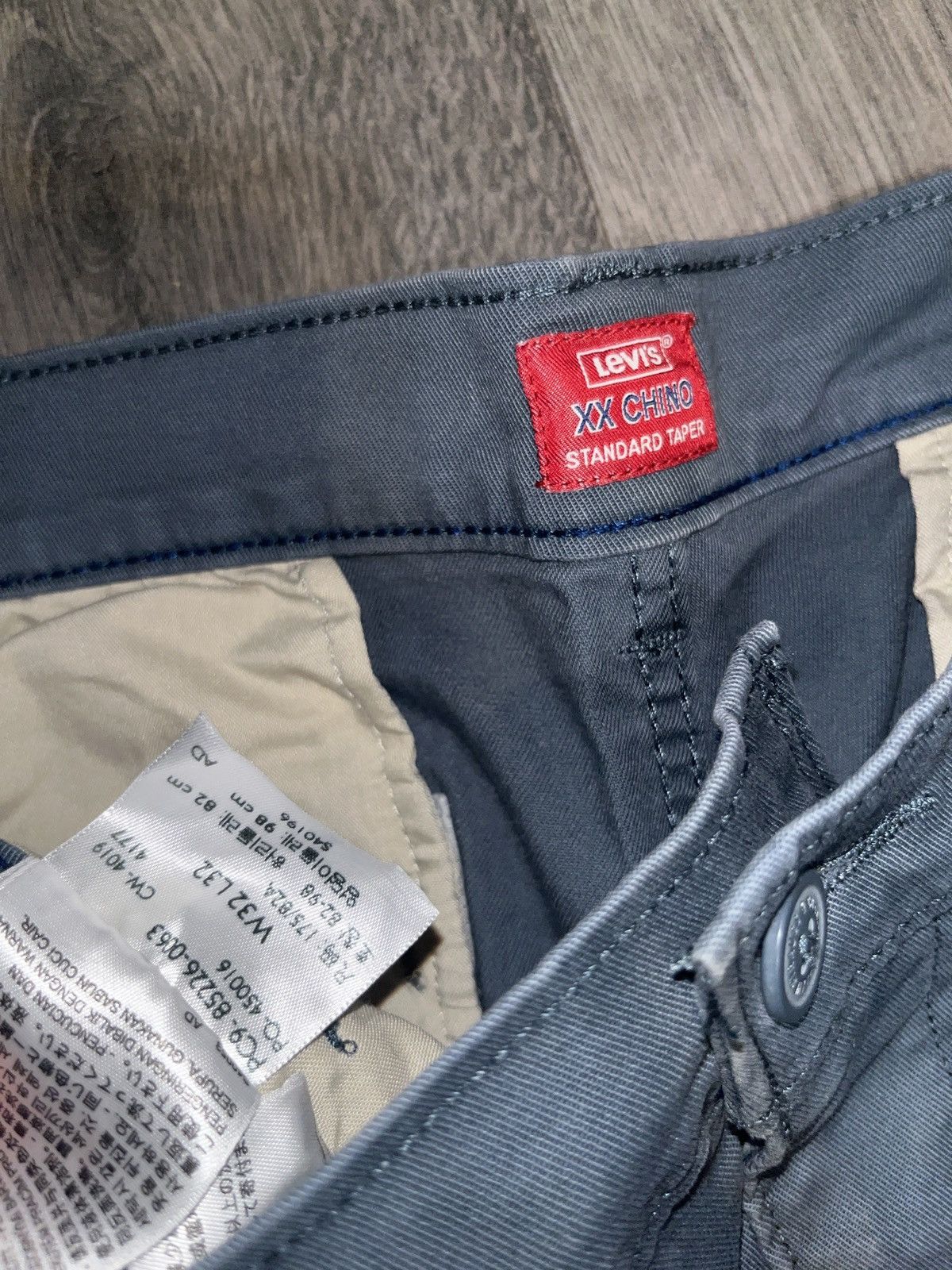 Levi's Levis XX Chino Standard Taper Size US 32 / EU 48 - 4 Thumbnail