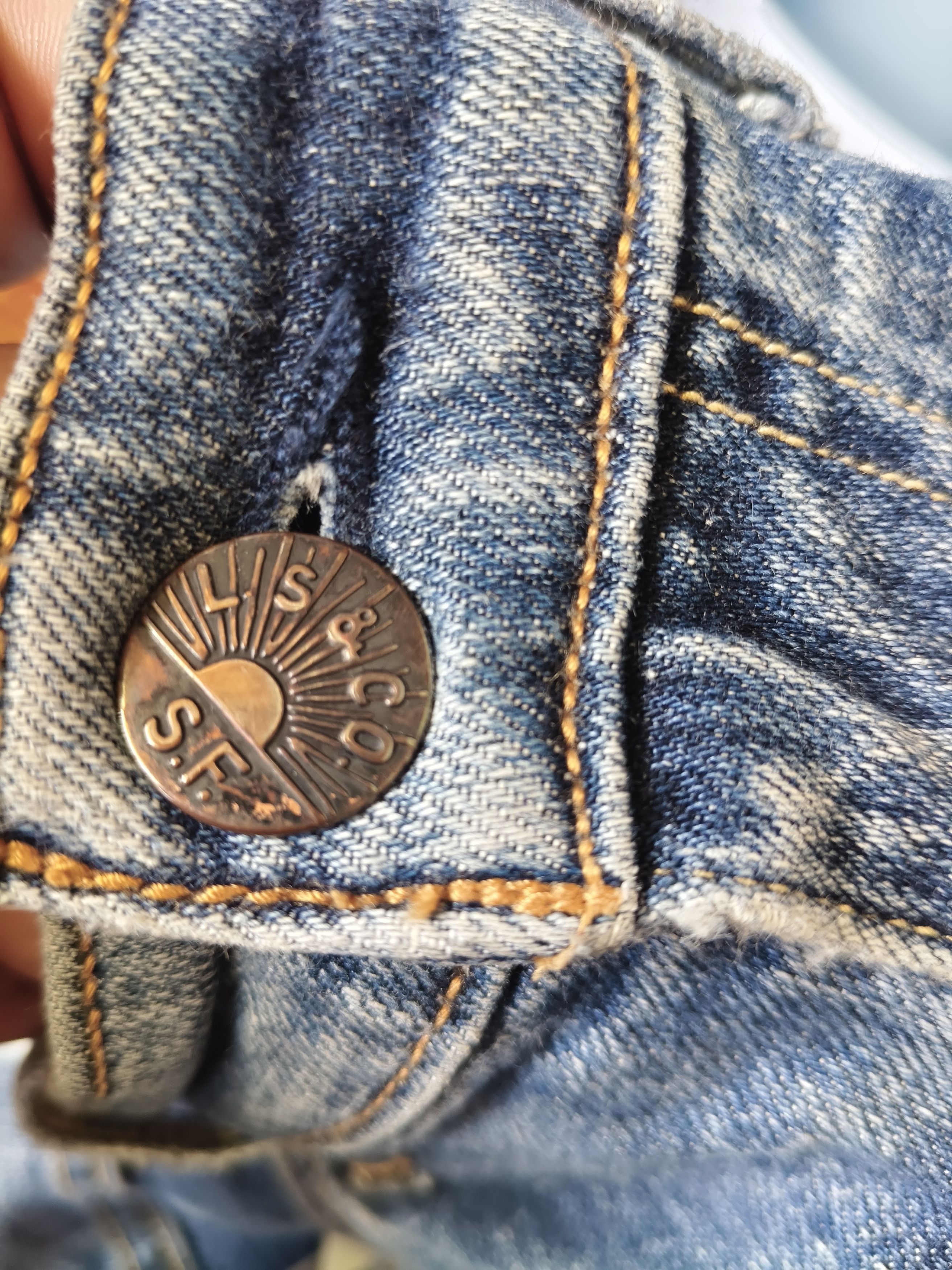 Levi's Levis denim jeans selvedge Size 32" / US 10 / IT 46 - 12 Thumbnail