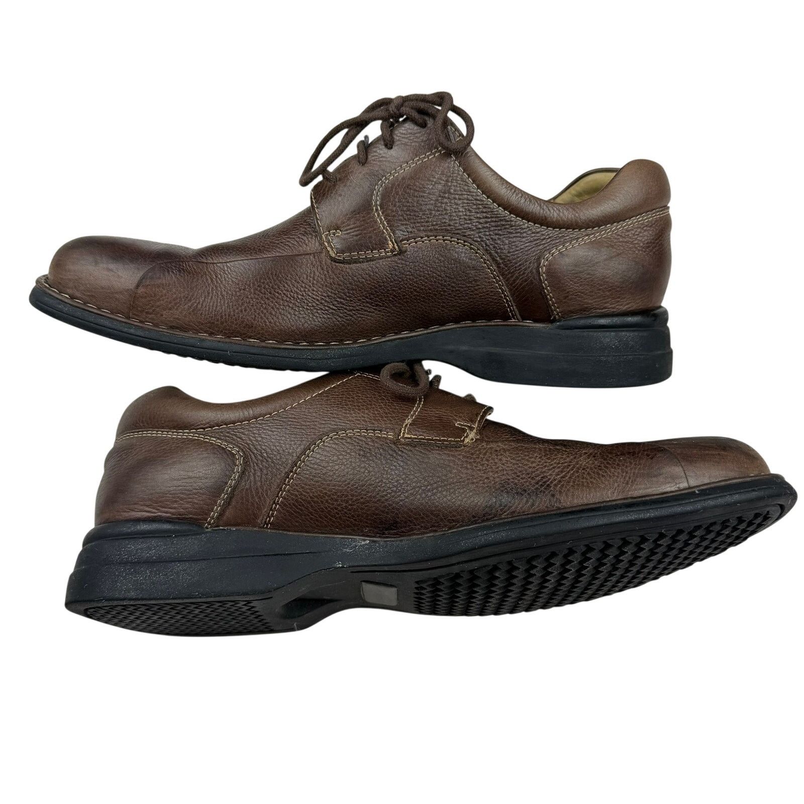 Johnston & Murphy Johnston & Murphy Brown Leather Oxford Shoes 10.5M Size US 10.5 / EU 43-44 - 3 Thumbnail