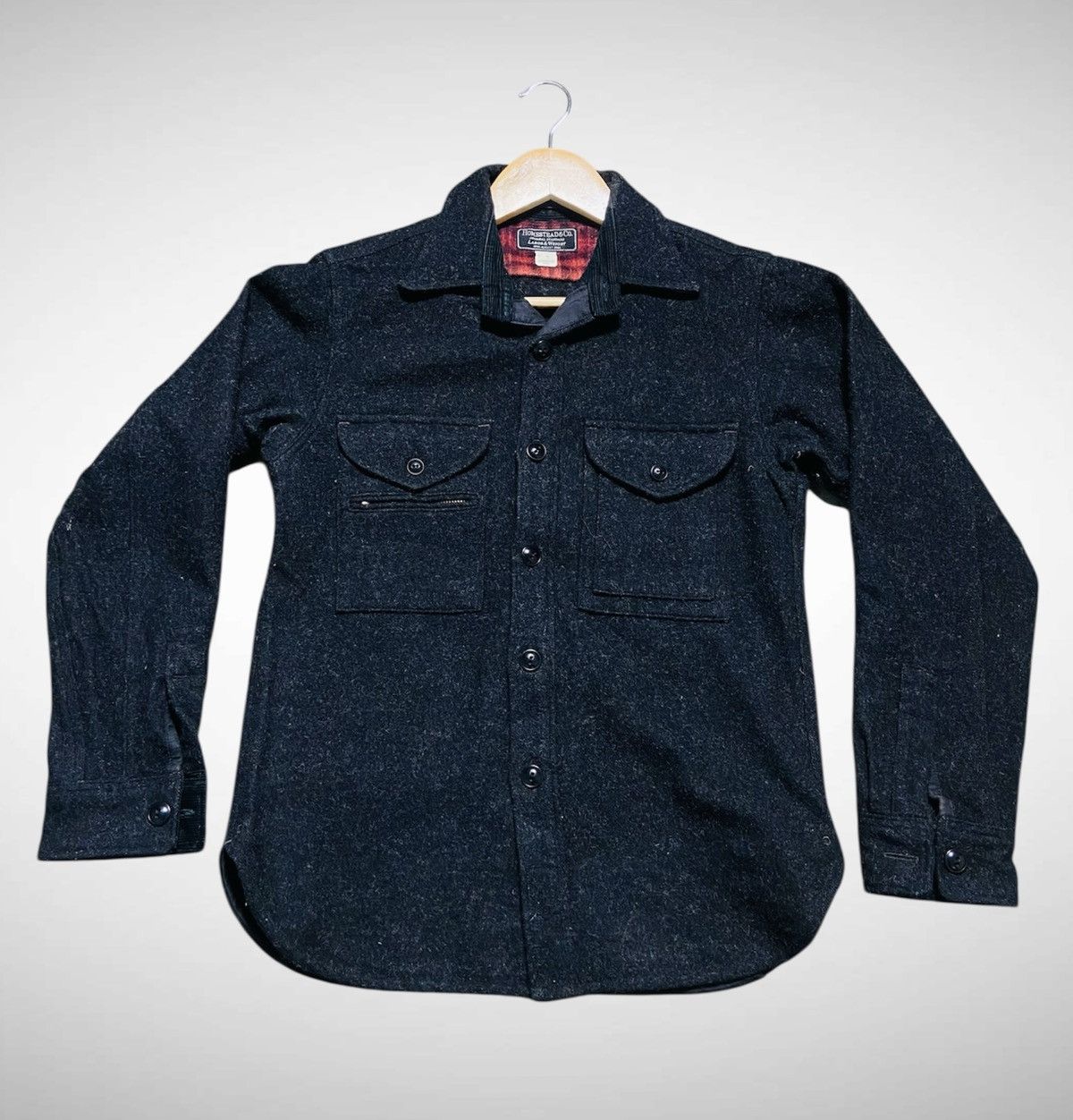 J.S. Homestead Vintage J.S Homestead Button Up Wool Jacket Size US M / EU 48-50 / 2 - 3 Thumbnail