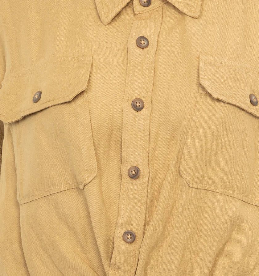 R13 o1h1sh10624 Jacket in Khaki Size M / US 6-8 / IT 42-44 - 3 Thumbnail