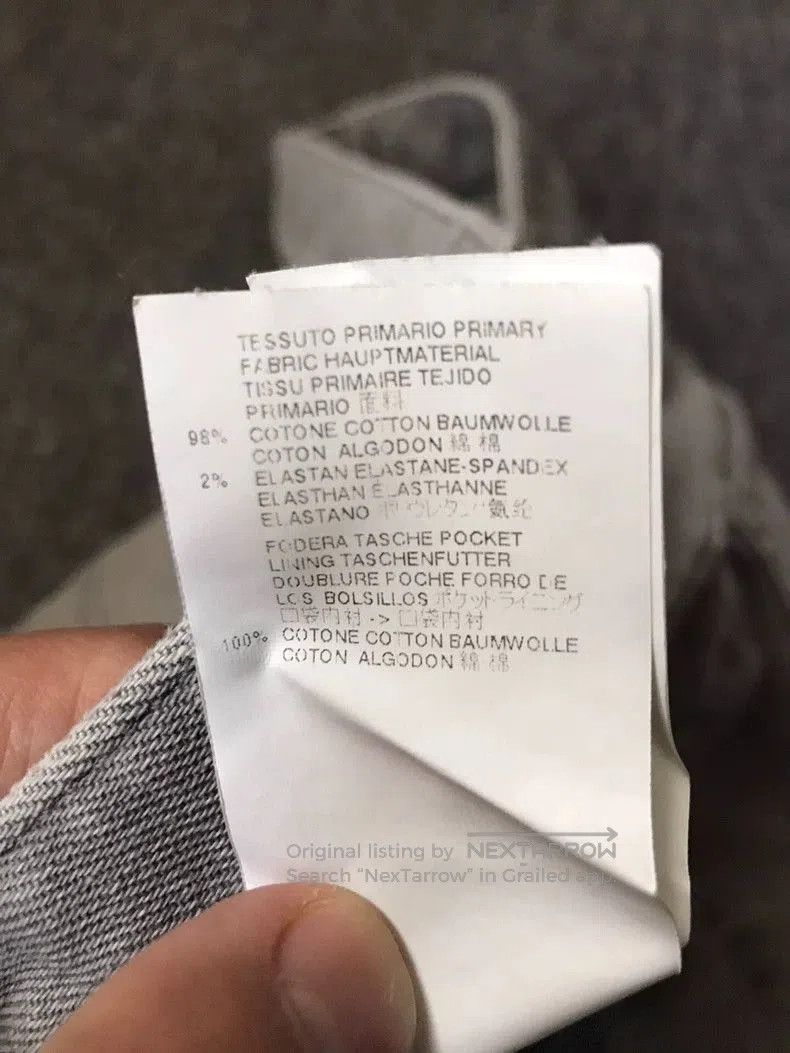Maison Margiela Martin Margiela Gray Straight Leg Jeans. Size US 38 / EU 54 - 5 Thumbnail