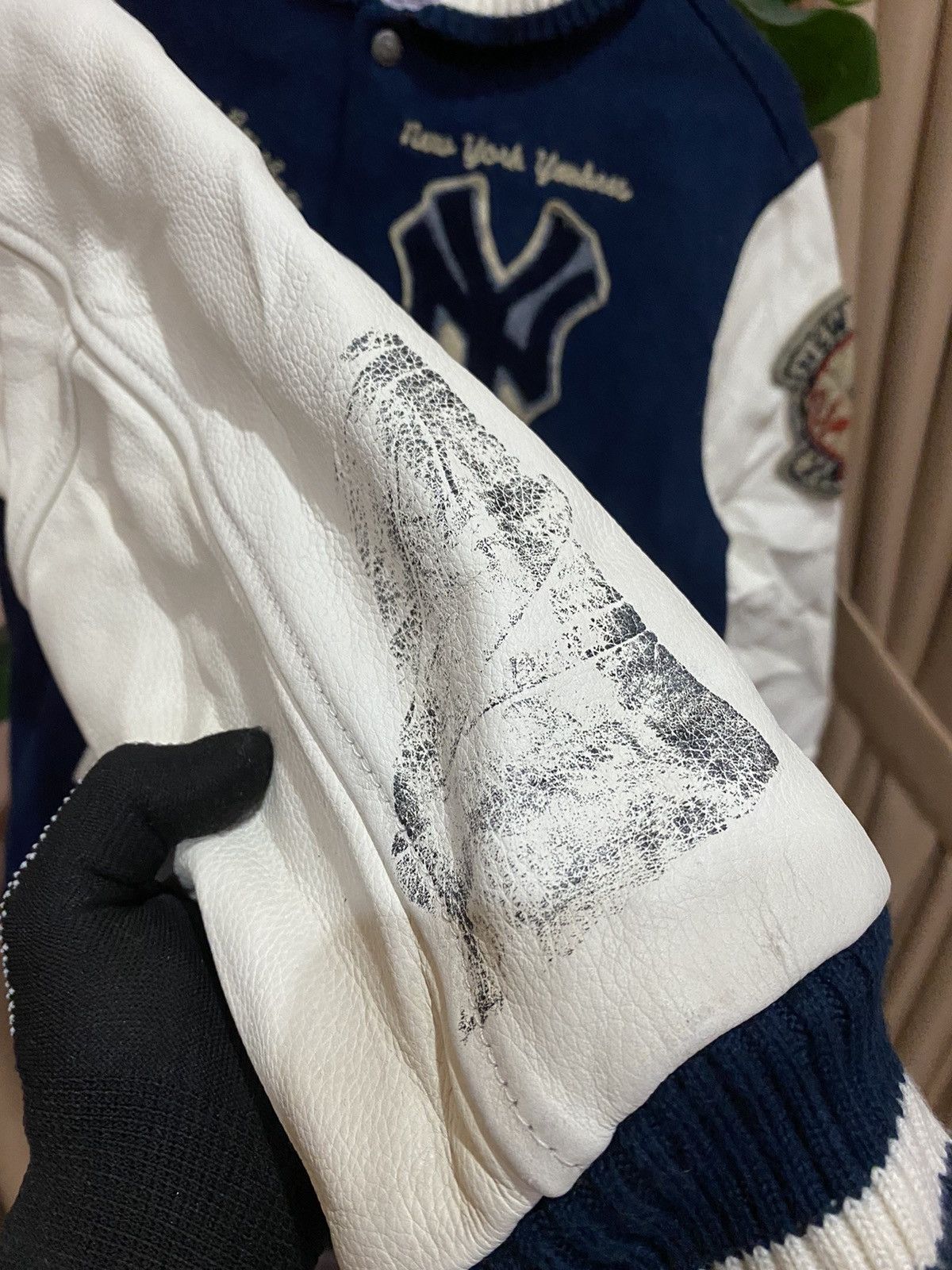 MLB Vintage New York Yankees Varsity Jacket Letterman Jacket Size US M / EU 48-50 / 2 - 7 Thumbnail