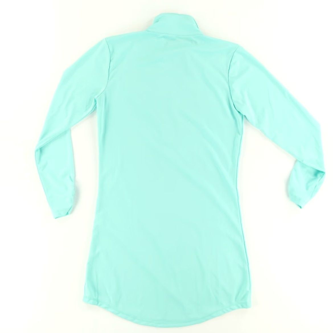 Vintage Mojo 1/2 Zip Sun Mock Long Sleeve Dress Green Women's M Shirt Size M / US 6-8 / IT 42-44 - 4 Thumbnail