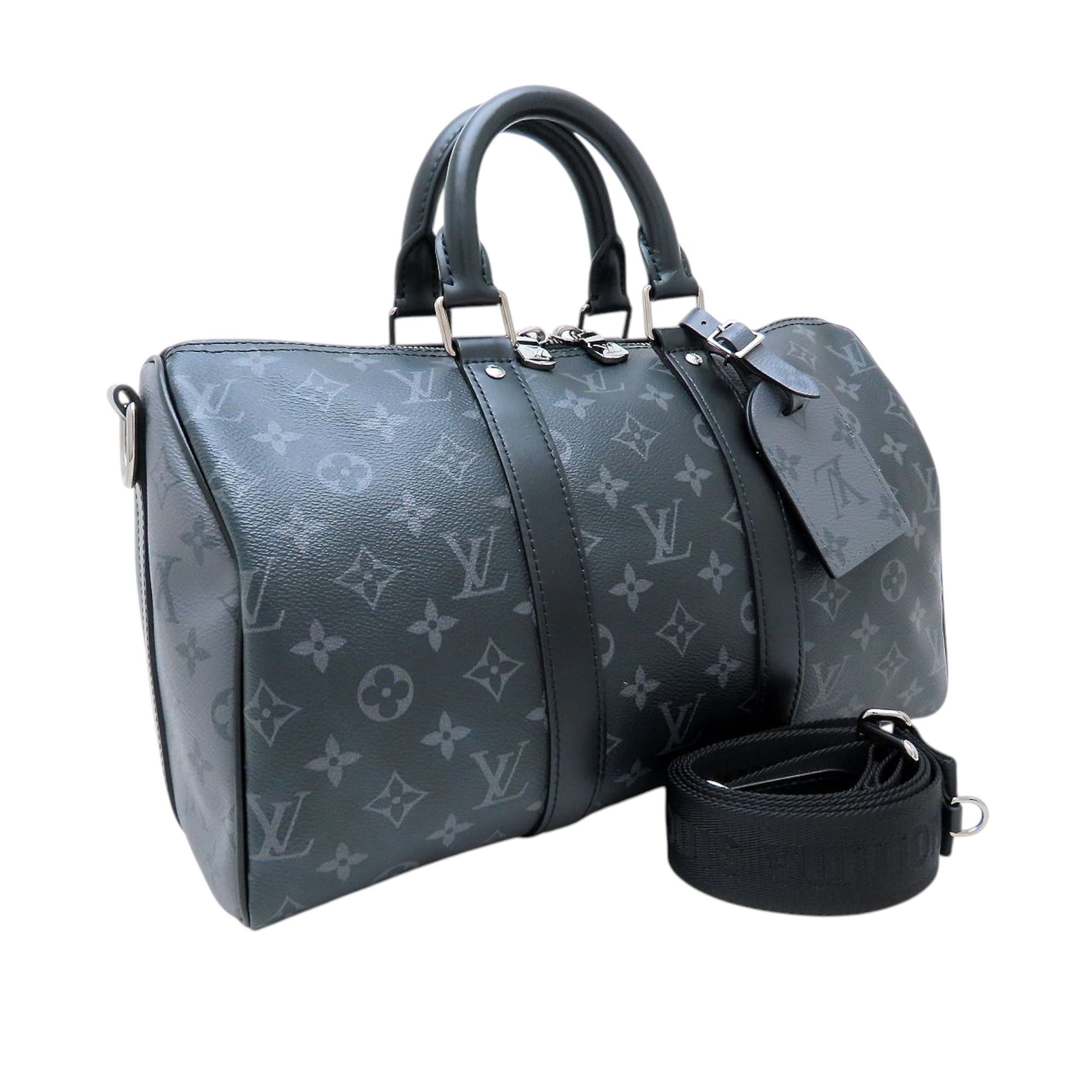 Louis Vuitton Monogram Eclipse Keepall Bandouliere 35 Size ONE SIZE - 1 Thumbnail