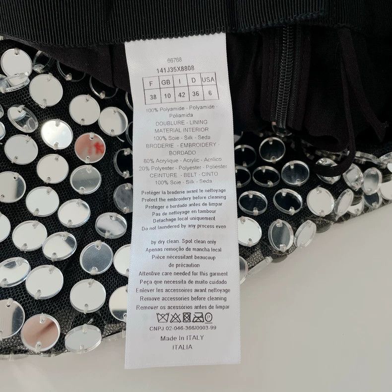 Dior Dior Sequined skirt Size 25" / US 0 / IT 36 - 6 Thumbnail