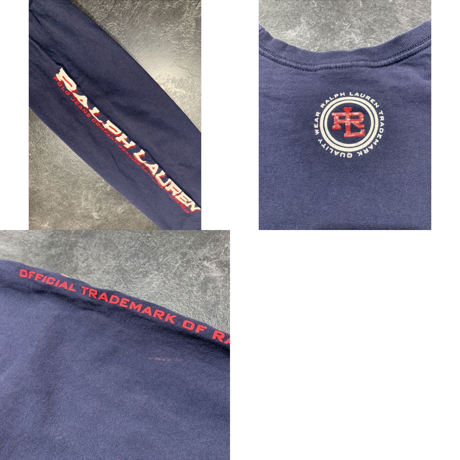 Polo Ralph Lauren Vintage Polo Ralph Lauren Logo Long Sleeve T-Shirt Men 3XLT Casual Solid Blue Size US XXL / EU 58 / 5 - 8 Thumbnail