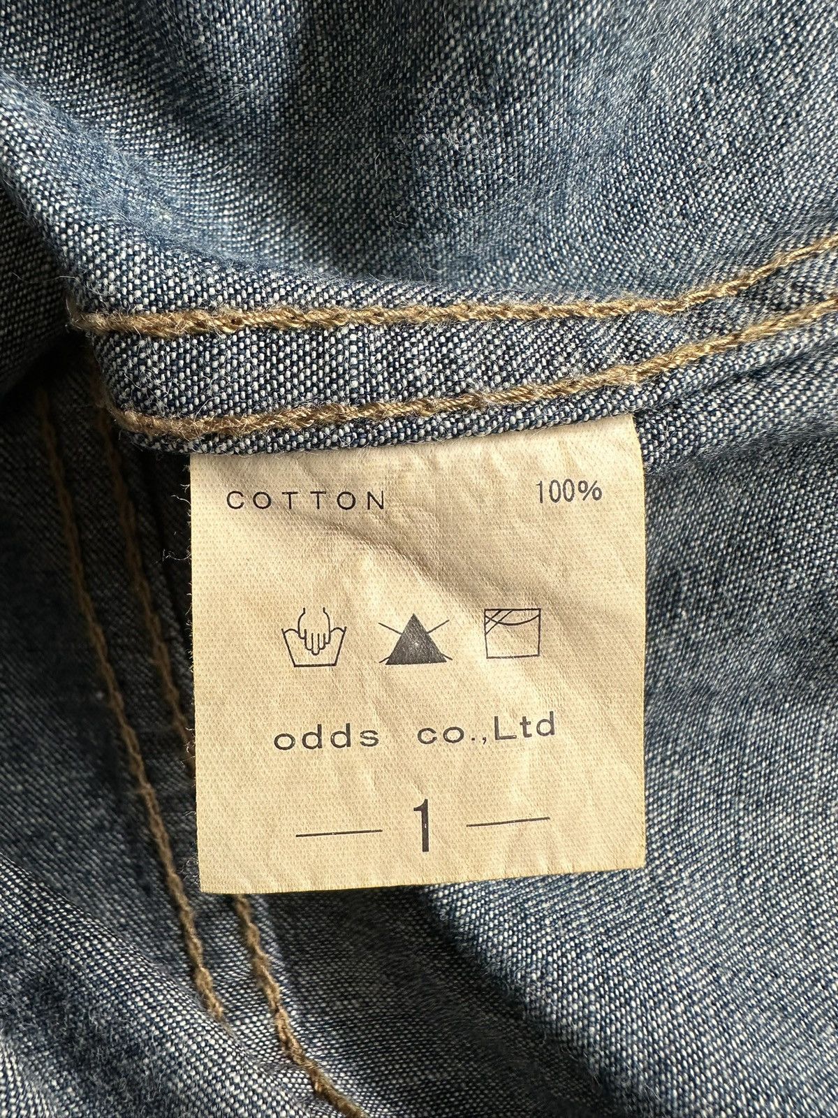 Lounge Lizard 00's Lounge Lizard stonewash denim shirt / if six was nine Size US M / EU 48-50 / 2 - 17 Thumbnail