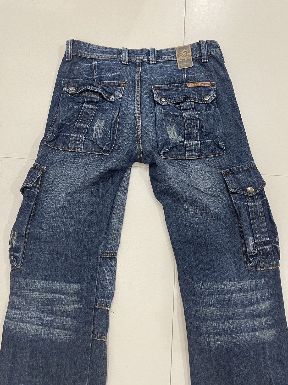 Japanese Brand 90’s GENERAL RESEARCH MULTIPOCKETS INSPIRED CARGO PANTS Size US 30 / EU 46 - 6 Thumbnail