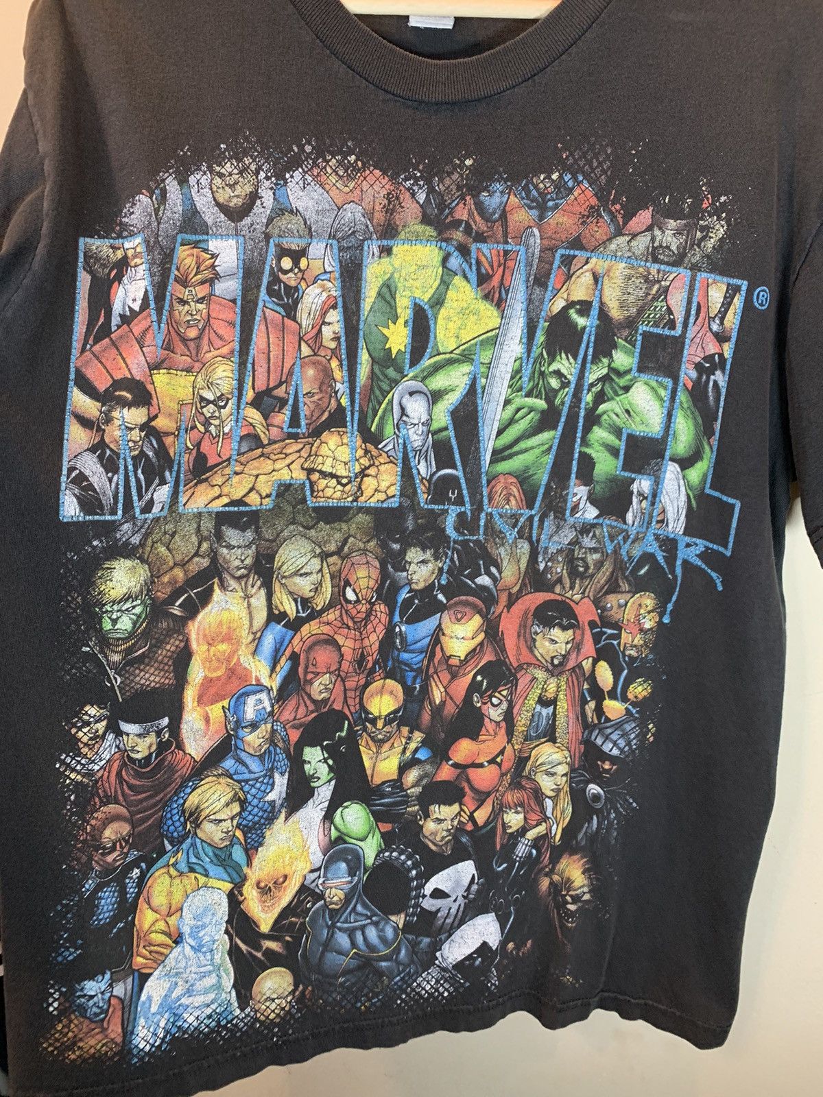 Mad Engine × Marvel Comics × Vintage *RARE* Vintage Marvel Comics Civil War Mad Engine Art Shirt Size US L / EU 52-54 / 3 - 2 Thumbnail