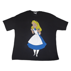 alice in wonderland t shirt zara