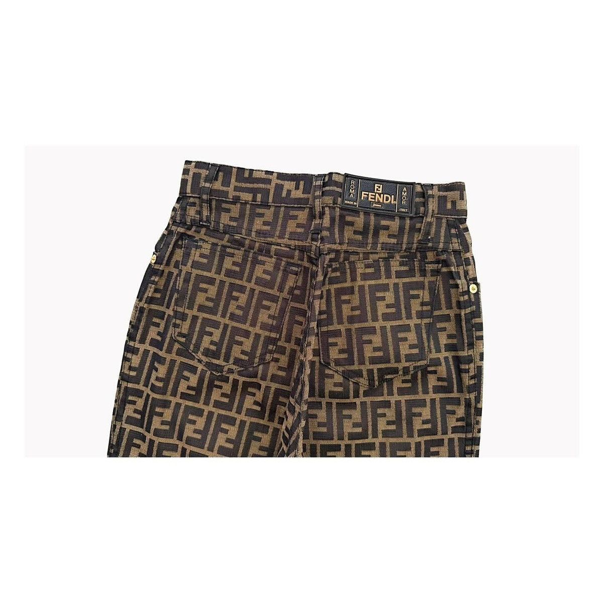 Fendi Fendi Monogram FF Pants Size 25" / US 0 / IT 36 - 7 Thumbnail