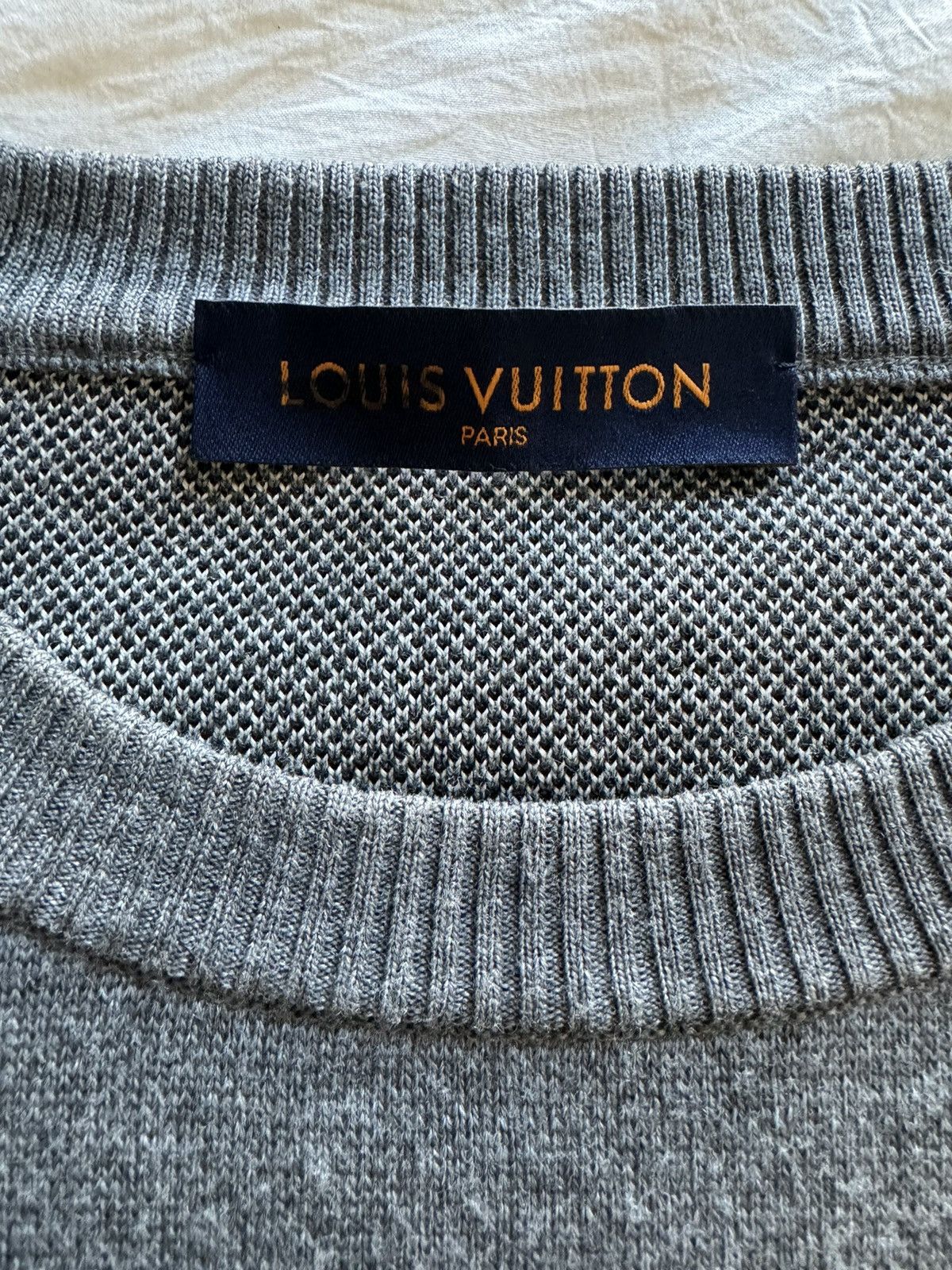 Louis Vuitton Louis Vuitton Studio Intarsia Knit Virgil Abloh Size US XXL / EU 58 / 5 - 5 Thumbnail