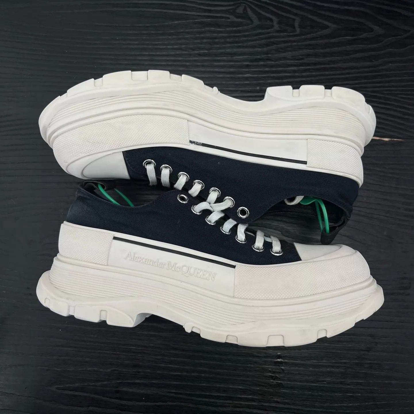 Alexander McQueen Alexander McQueen Black & White Martin Boots 43.5 Size US 10.5 / EU 43-44 - 3 Thumbnail