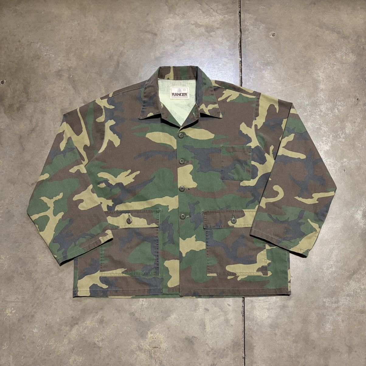 Vintage Vintage 80s Camo Hunting Chore Jacket Utility Field Workwear Size US XXL / EU 58 / 5 - 1 Thumbnail