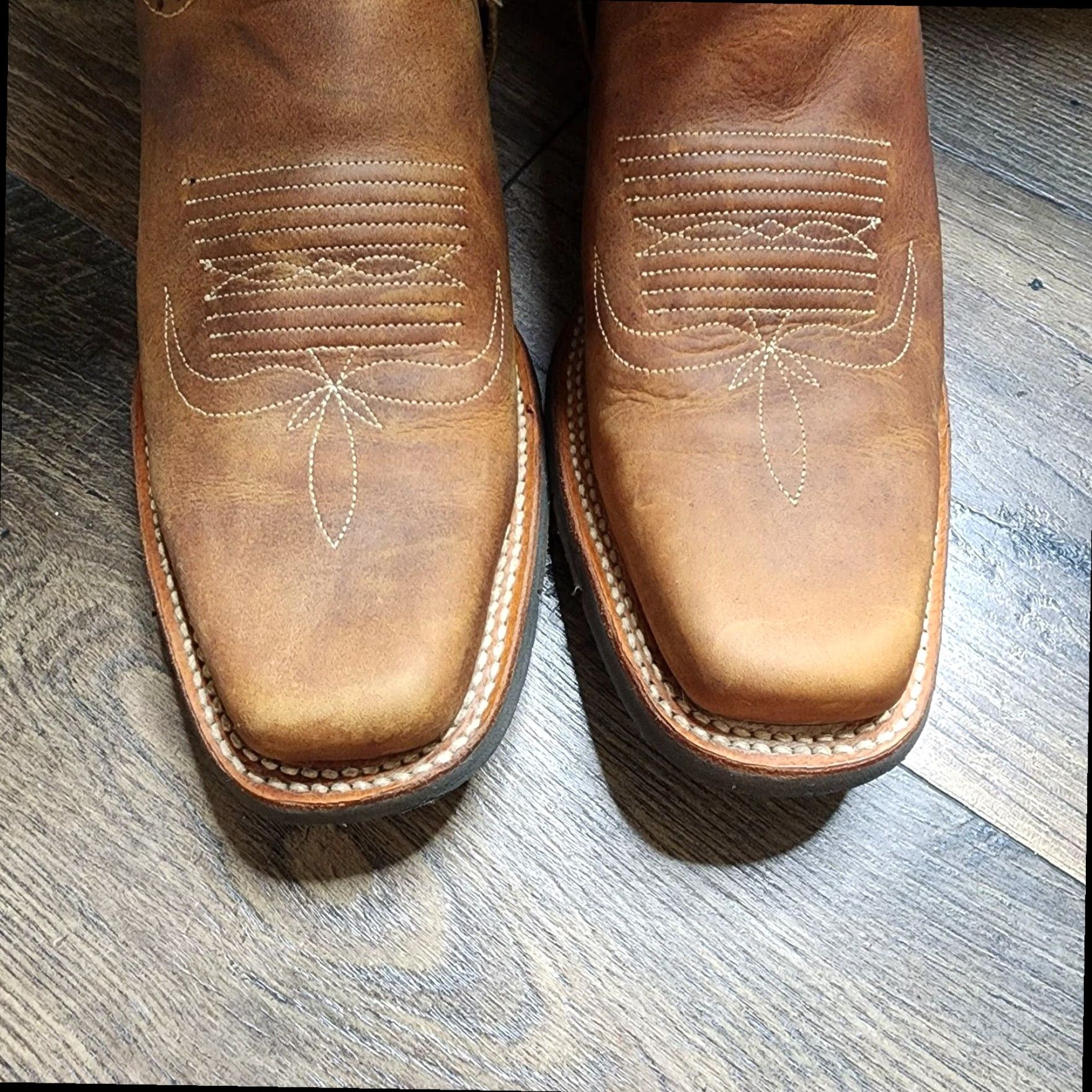 Vintage VINTAGE Mens 8 Cowboy Caborca Limited Edition Western Boots Brown Leather Size US 8 / EU 41 - 7 Thumbnail