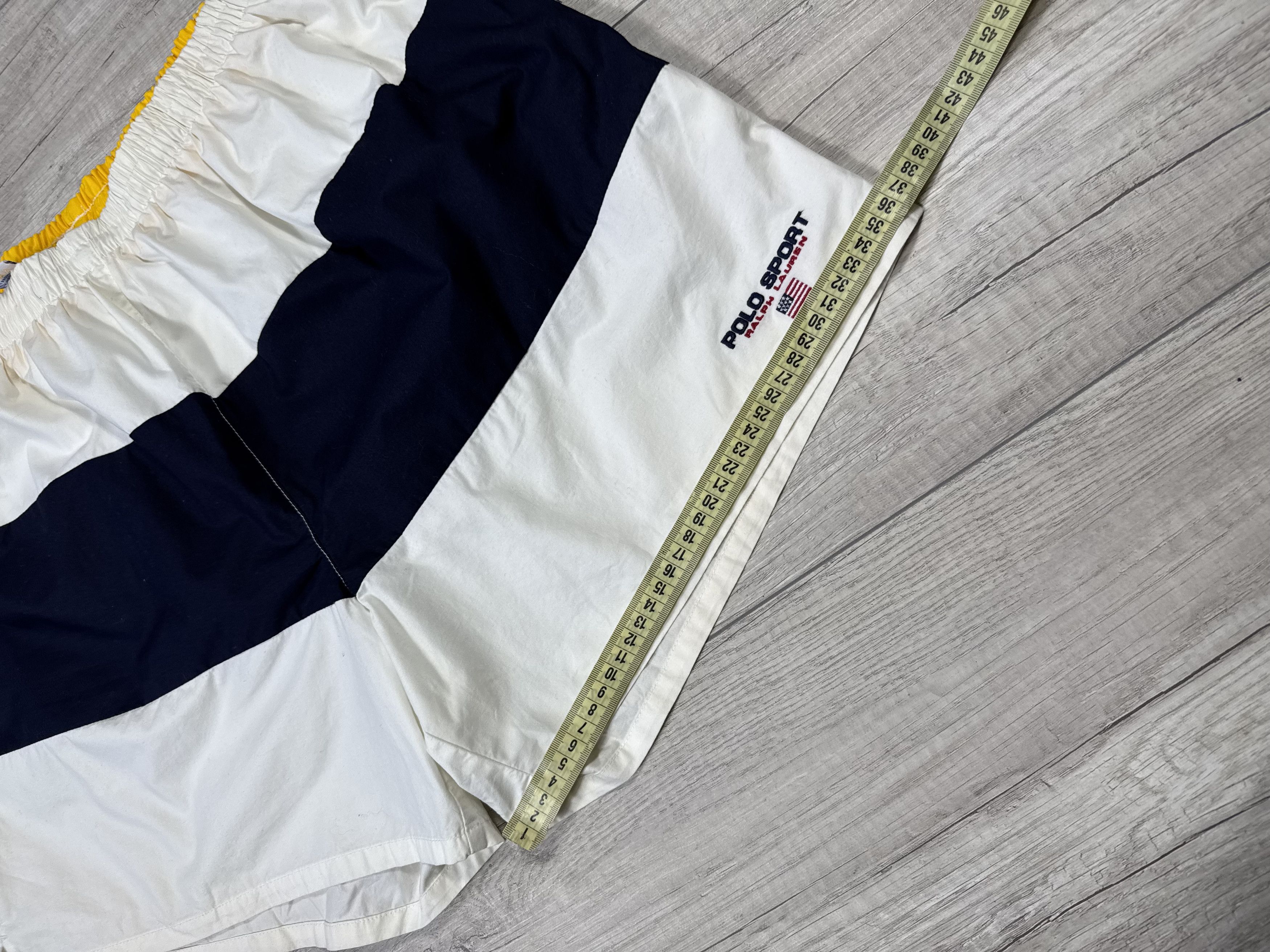 Polo Ralph Lauren Vintage polo sport blue swim shorts Size US 36 / EU 52 - 11 Thumbnail
