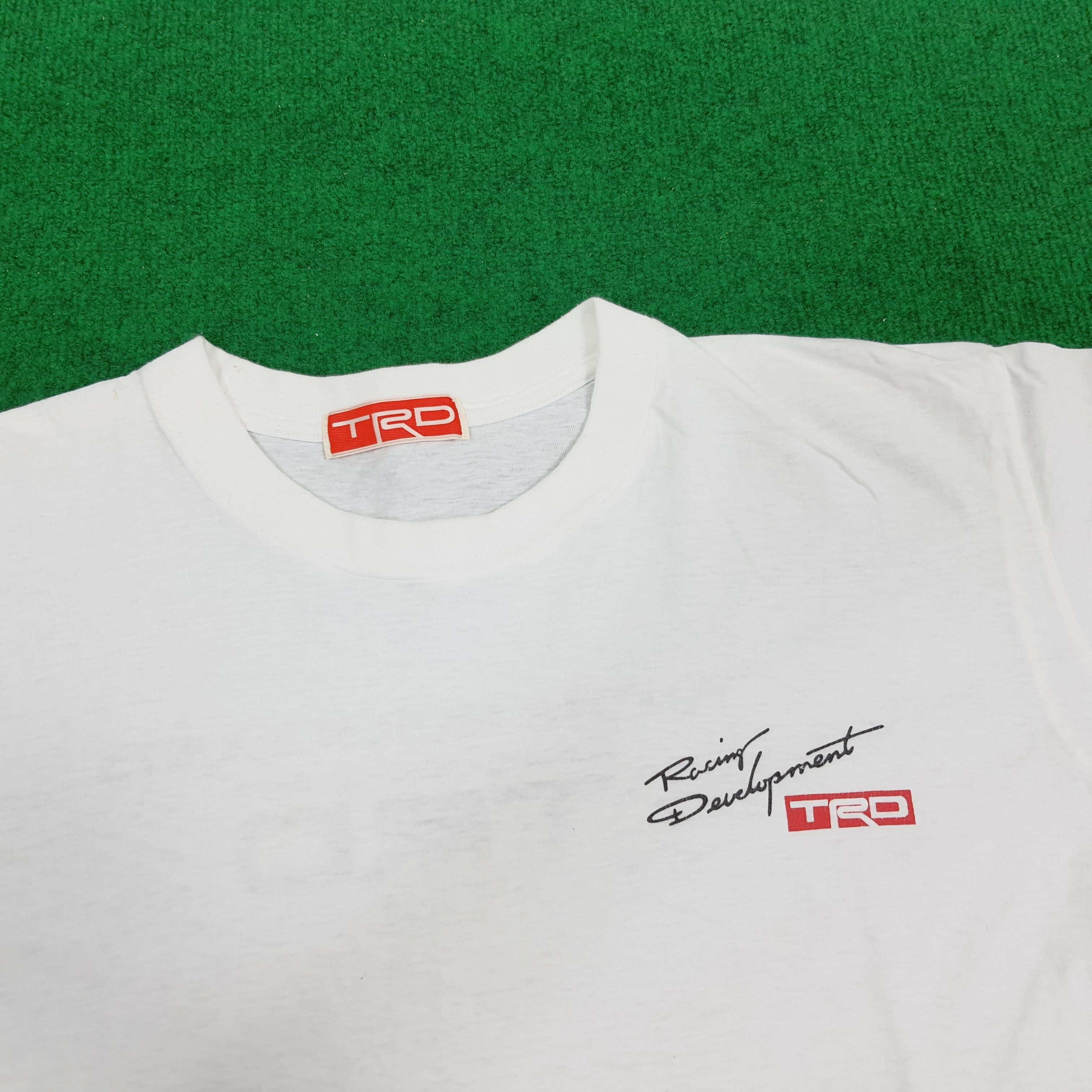 Japanese Brand × Vintage Vintage TRD Toyota Motorsports Racing Development Tshirt Size US L / EU 52-54 / 3 - 4 Thumbnail