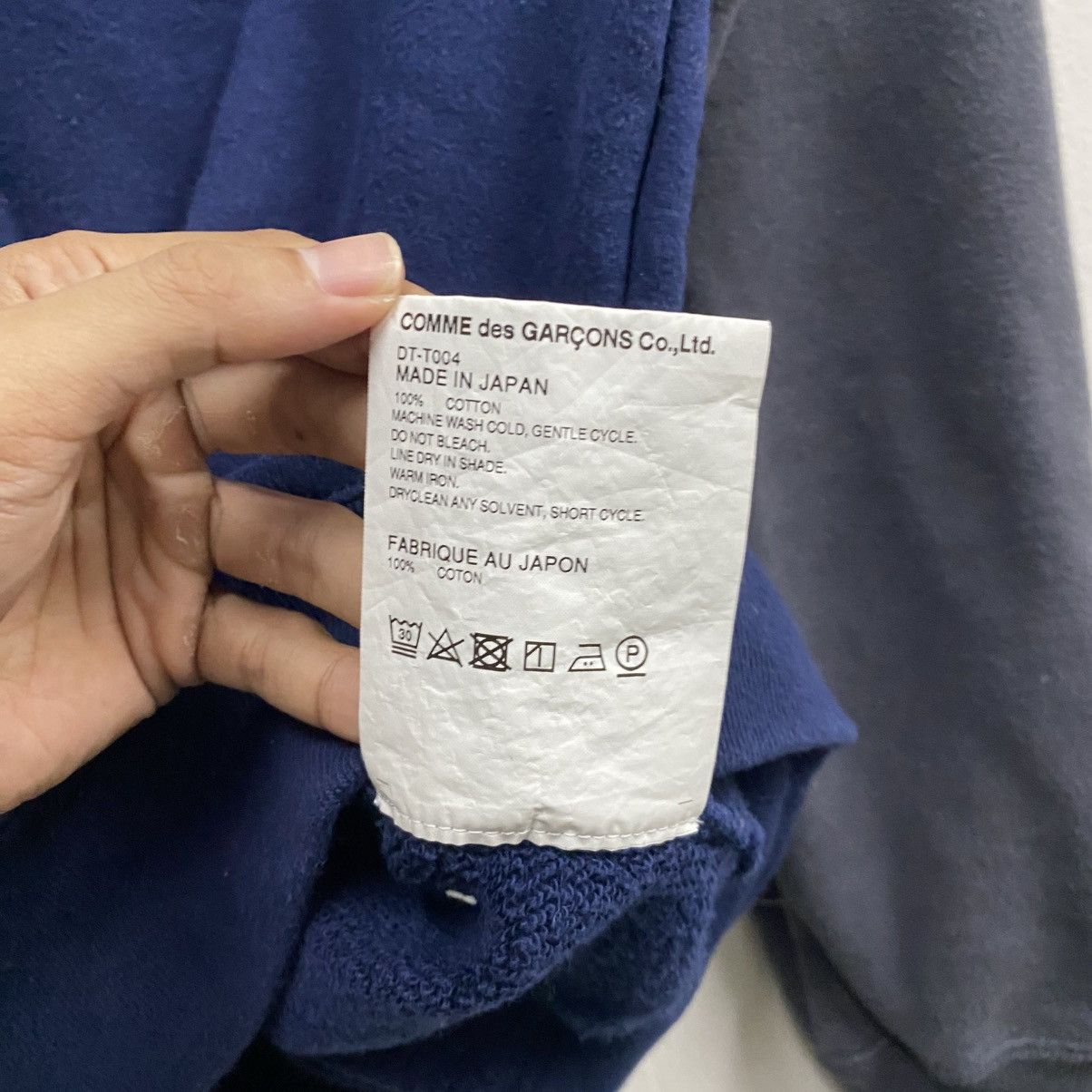 Comme des Garcons Homme Deux 2017 Homme Deux Comme Des Garcons 2 tone colour sweatshirts Size US S / EU 44-46 / 1 - 9 Thumbnail