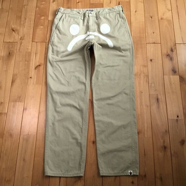 Bape × Nigo BAPE Milo Face animal Safari pants ape NIGO ★size L Size US 34 / EU 50 - 1 Thumbnail