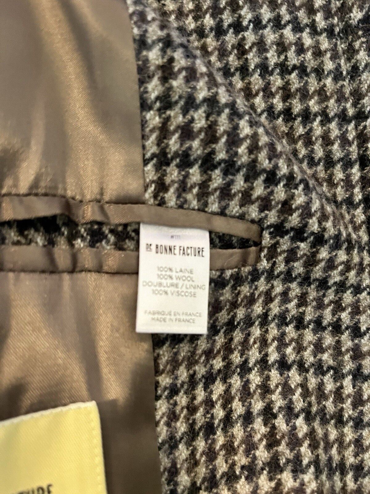 De Bonne Facture De Bonne Facture Tweed Balmacaan Size US M / EU 48-50 / 2 - 8 Thumbnail