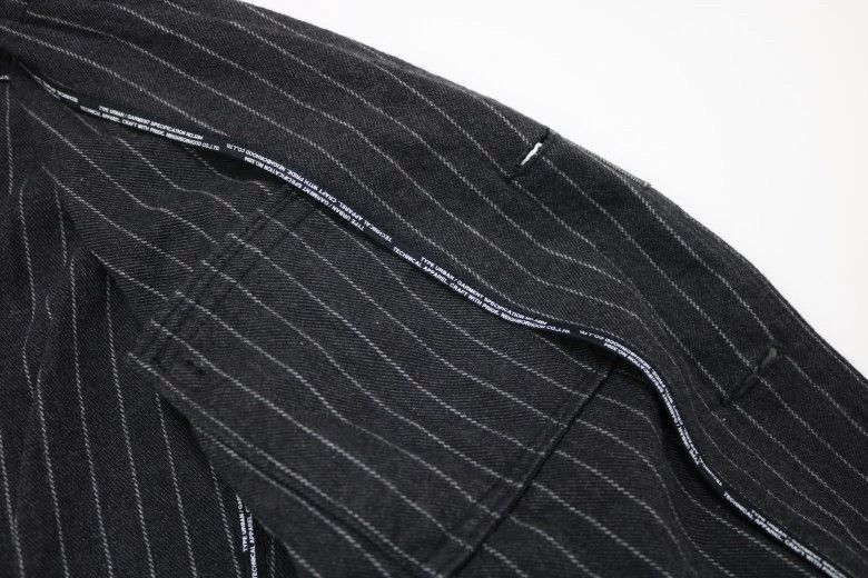 Neighborhood NEIGHBORHOOD NUMBERS Washed Pinstripe JKT M Early New Size US M / EU 48-50 / 2 - 6 Thumbnail