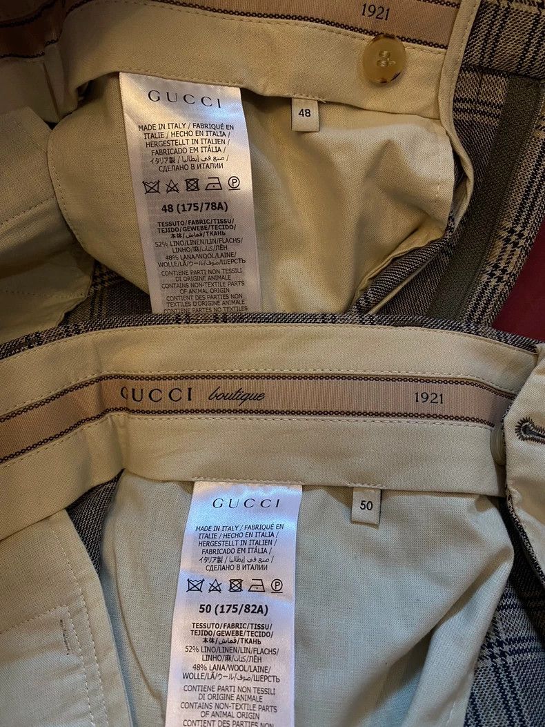 Gucci Gucci 1921 Series Green Label Trousers Casual Trousers Shor Size US 32 / EU 48 - 7 Thumbnail