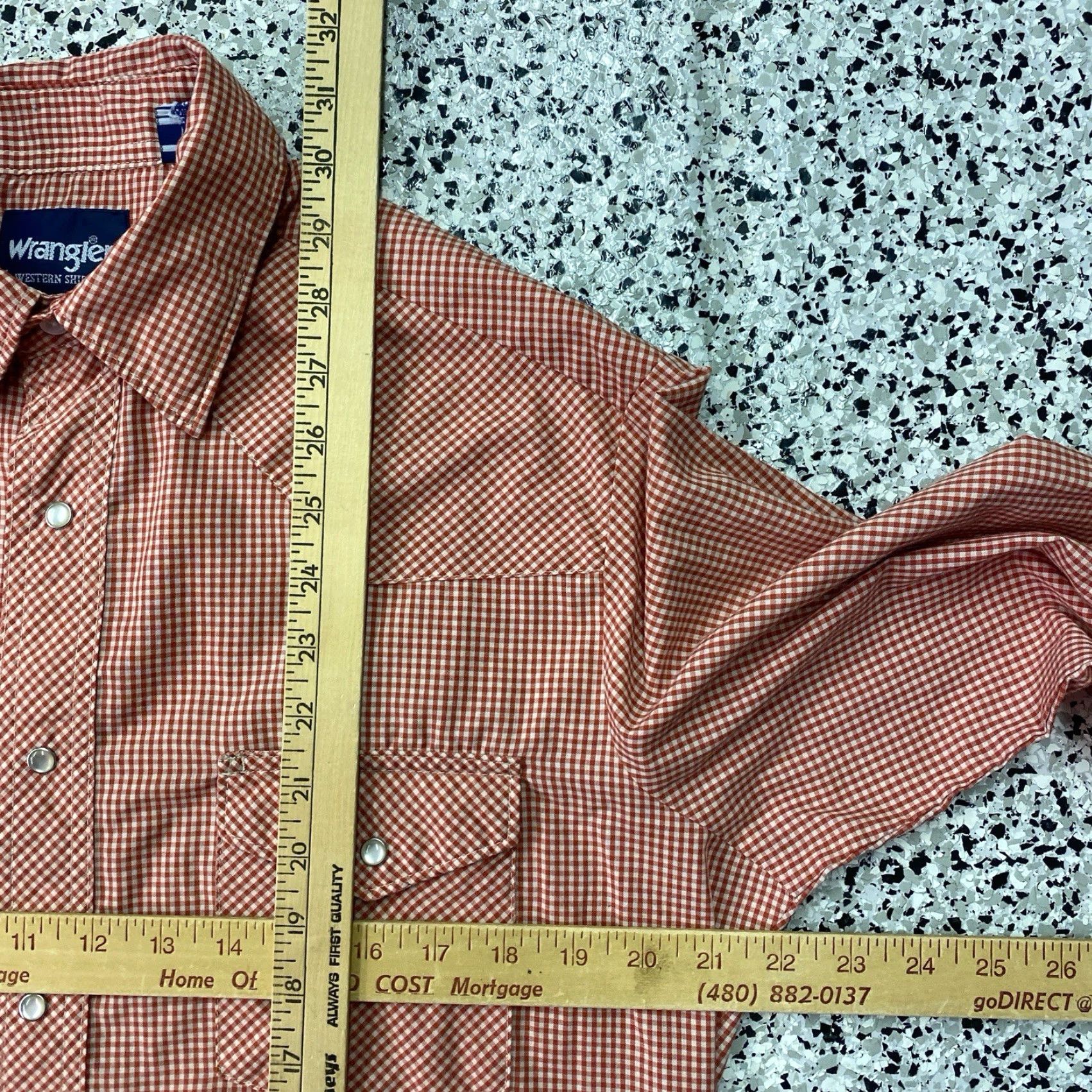 Wrangler VINTAGE Wrangler Pearl Snap Shirt Plaid Cowboy Western Mens Medium Red Plaid Cowboy Western Pearl Snap Shirt Mens Medium Size US M / EU 48-50 / 2 - 4 Thumbnail