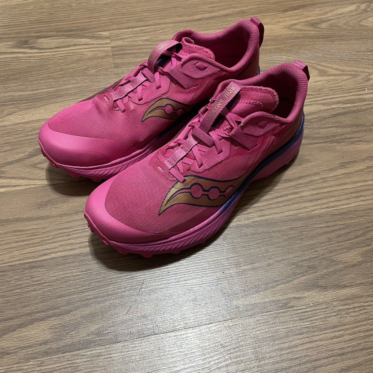 Saucony Saucony Endorphin Edge Trail Prospect Quartz Rose Size US 11.5 / EU 44-45 - 3 Thumbnail