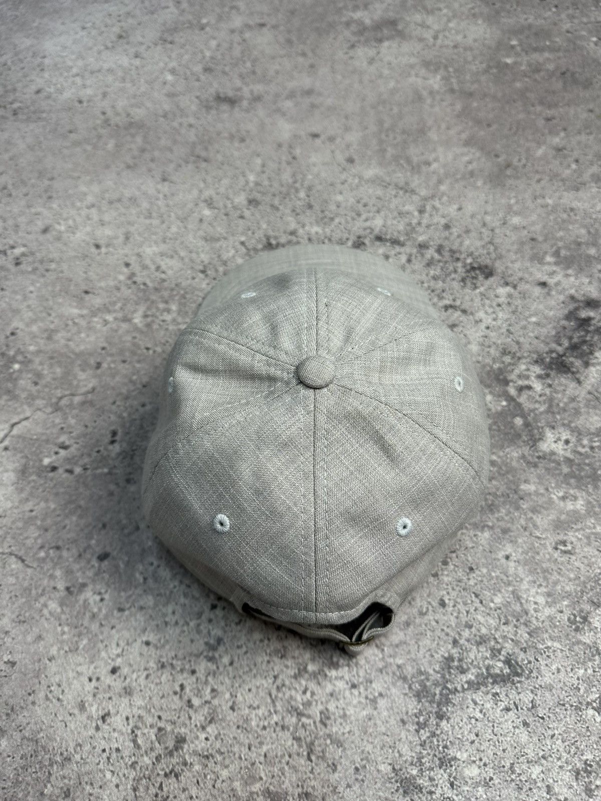 Stussy × Vintage Stussy Y2K Gray Cap Embroidered Logo Adjustable Size ONE SIZE - 6 Thumbnail