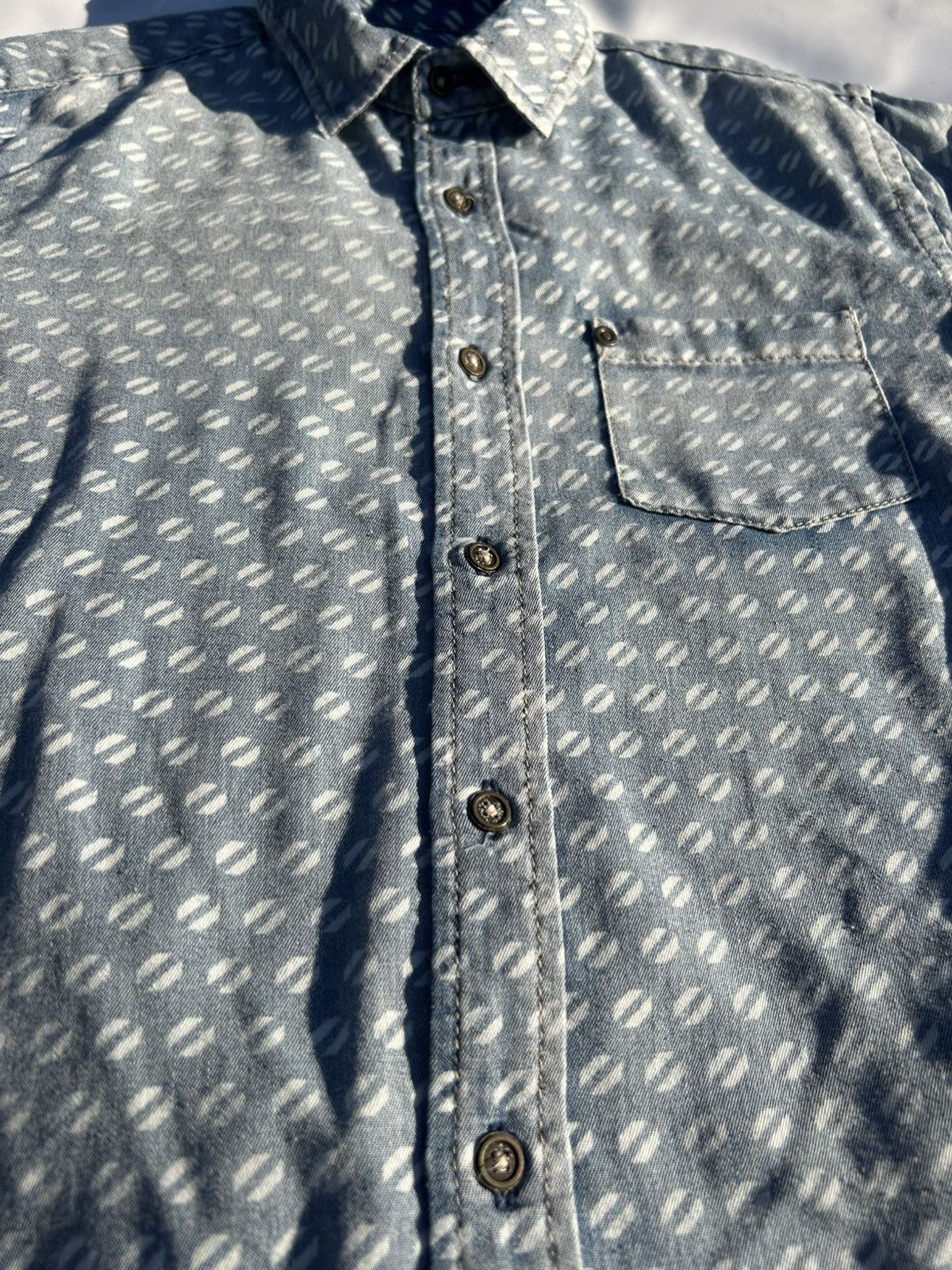 Other Hound Shirt Coffee Beans Print Denim-like Size S Size US S / EU 44-46 / 1 - 5 Thumbnail