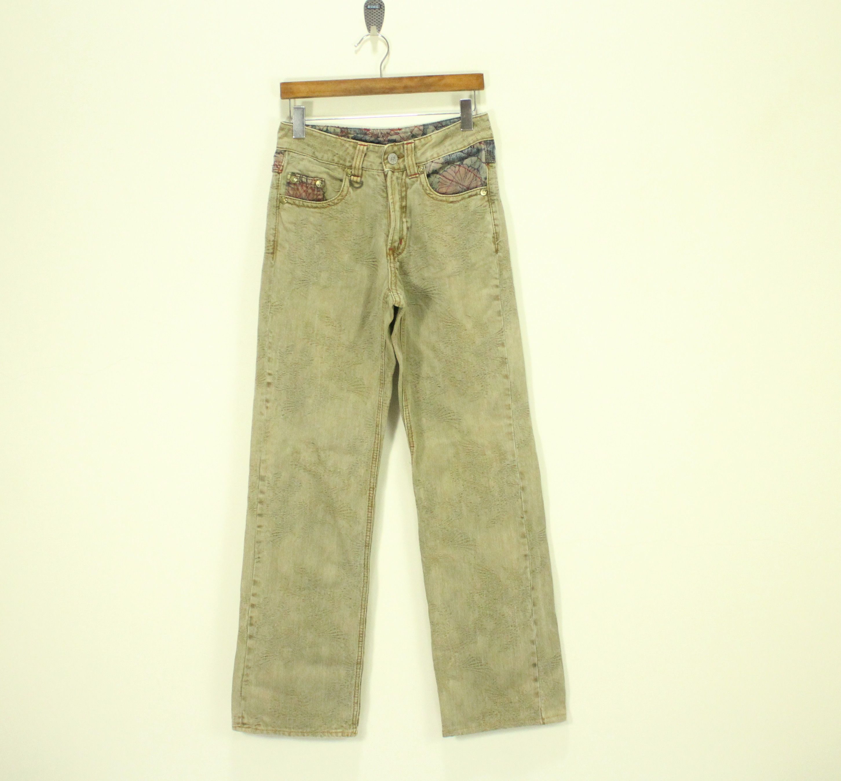 Japanese Brand Embroidered NISHIKI Denim Inspired Kapital Visvim LGB Evisu Size US 30 / EU 46 - 4 Thumbnail