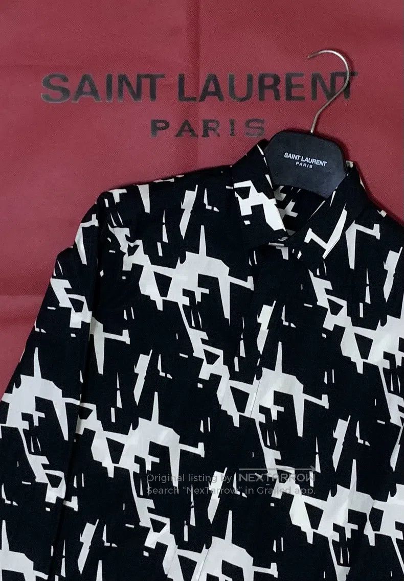 Dior Dior size 37 Poster Style Houndstooth Shirt Size US XS / EU 42 / 0 - 6 Thumbnail