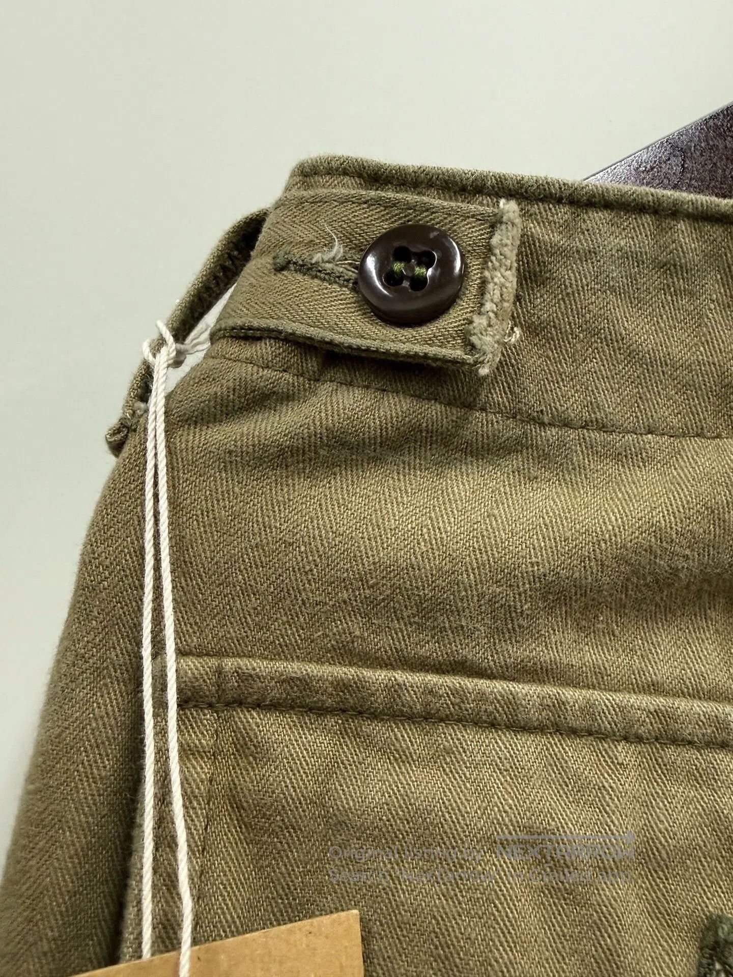 Warehouse Warehouse American Retro Herringbone Officer Pants. Size US 32 / EU 48 - 5 Thumbnail