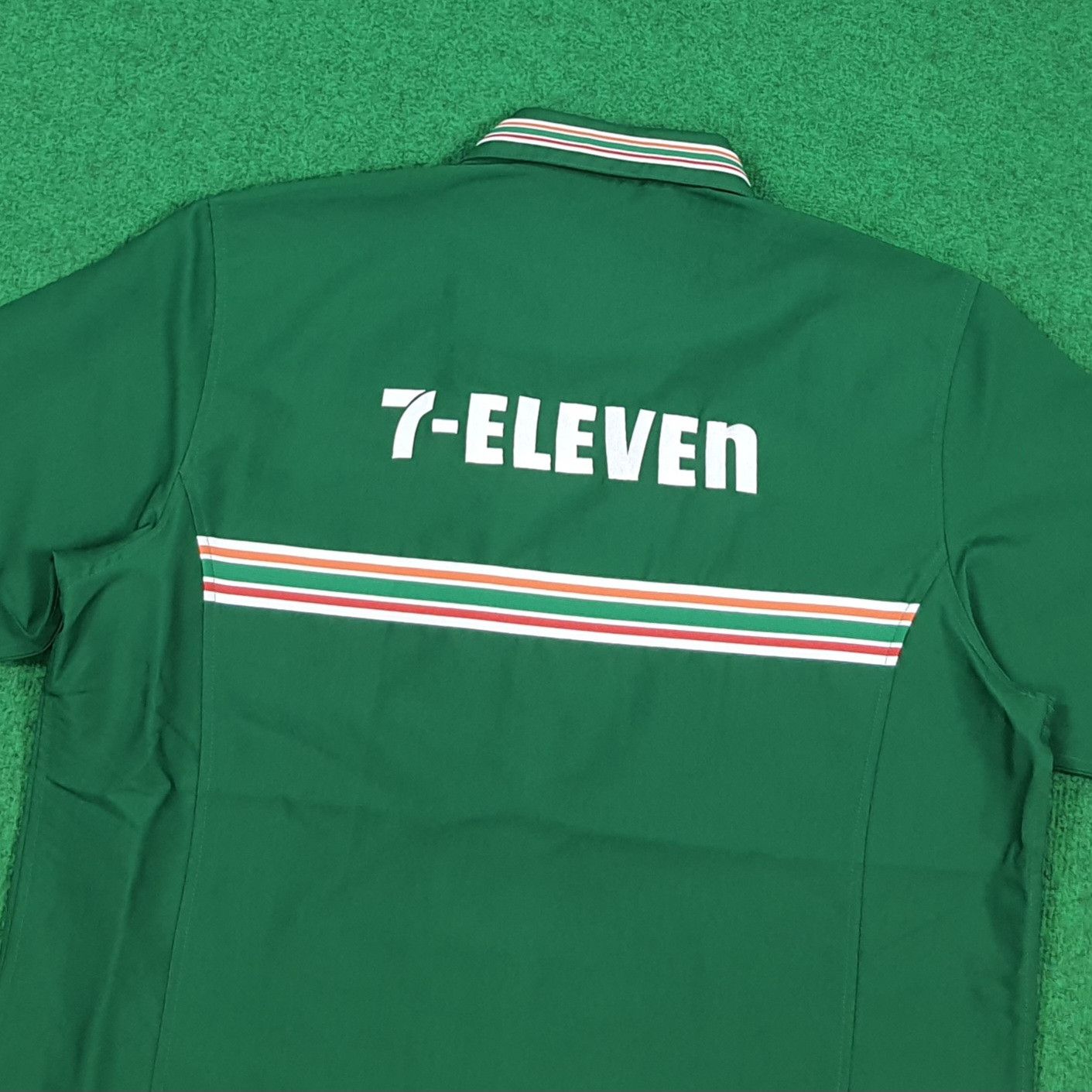 Japanese Brand Vintage 7-Eleven Japan Worker Uniform Zipper Jacket E1A22 Size US L / EU 52-54 / 3 - 4 Thumbnail
