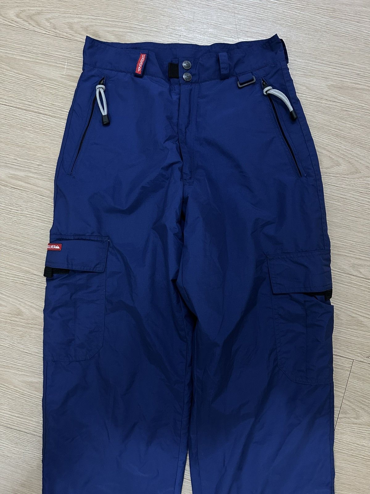 Beauty Beast × Quiksilver × Vintage Vintage Quiksilver Gorpcore Baggy Parachute Snow Wear Pants Size US 30 / EU 46 - 3 Thumbnail